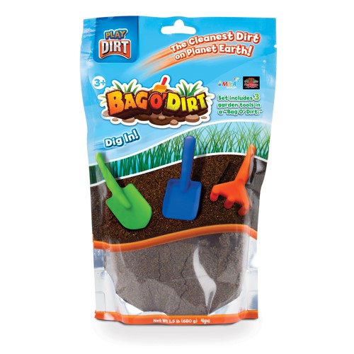 Bag O'DIRT-Just Like Kinetic Dirt-Feels just like dirt without the mess! 