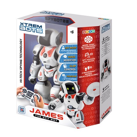 Xtrem Bots - Robot Gardien - Jouets électroniques